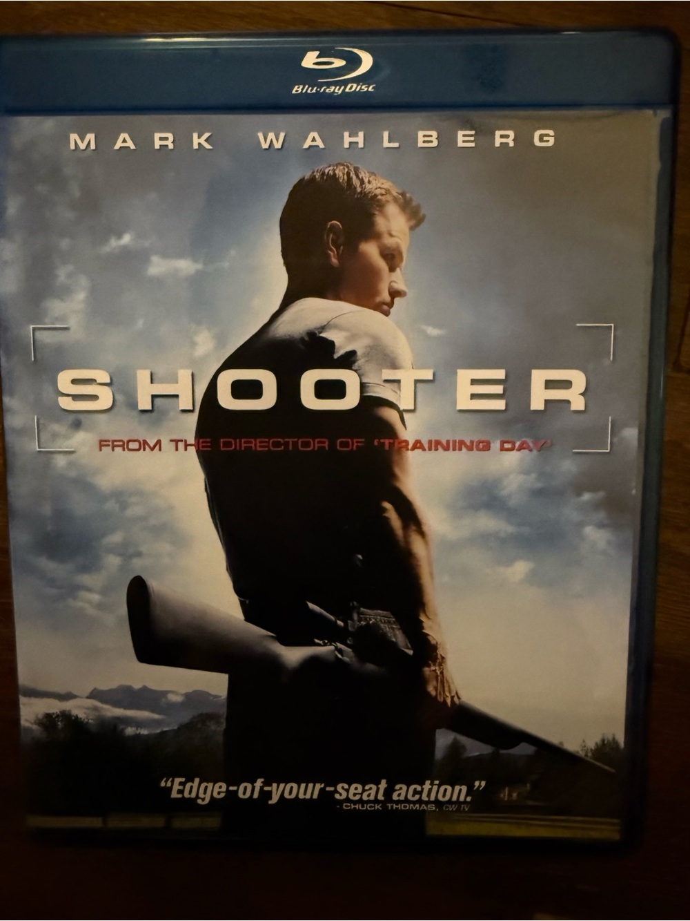 Shooter Blu-ray Disc Starring Mark Wahlberg